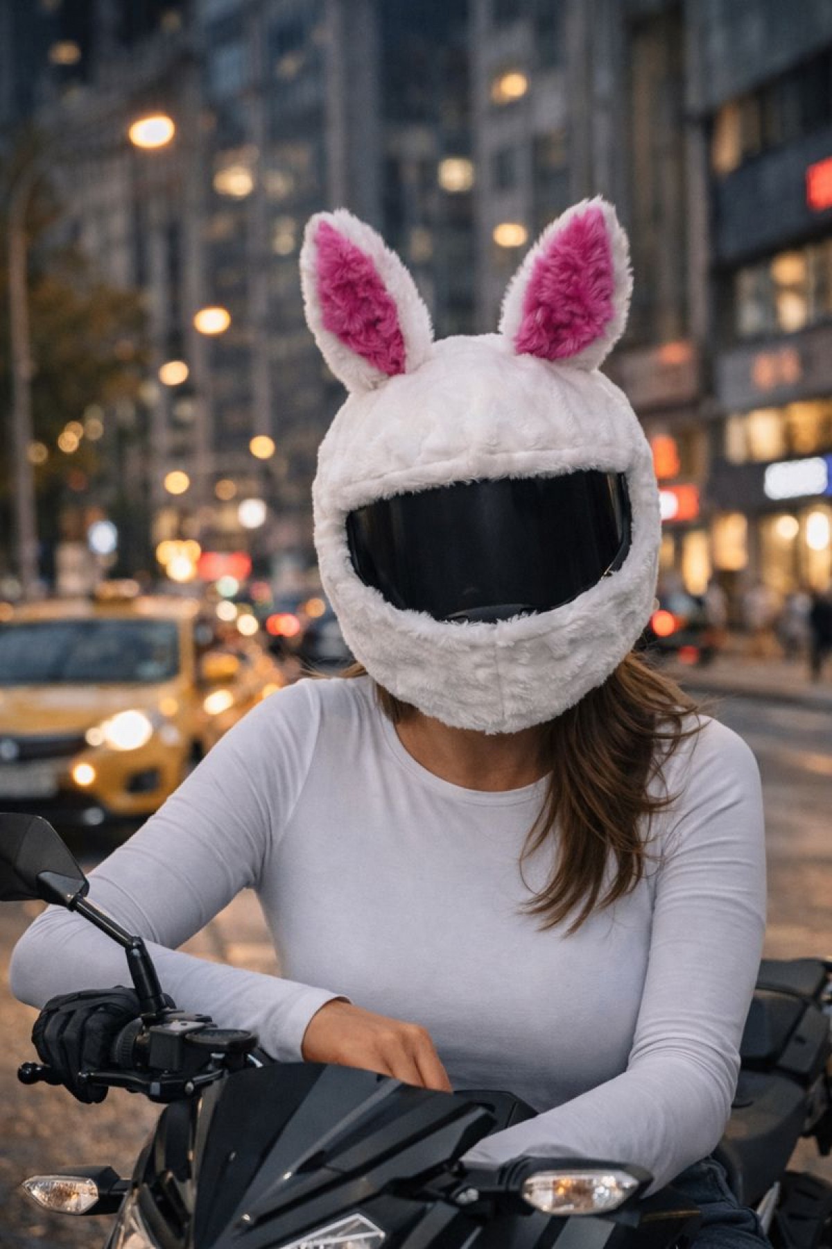 Kask Peluşu She Rabbit Model-20