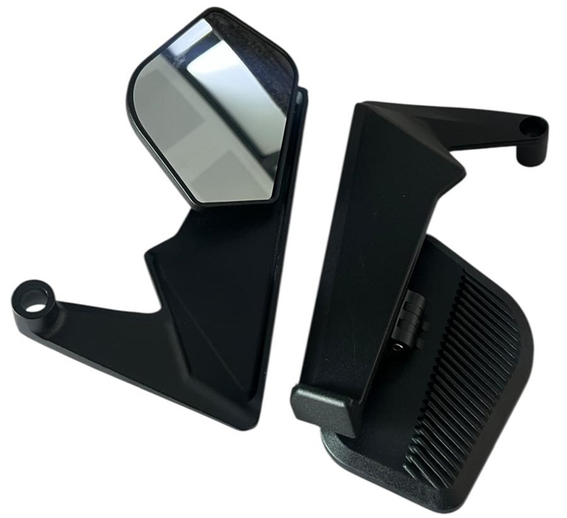 Katlanabilir Kanat Ayna Aç Kapa Büyük Model 8 / 10 Mm Bağlantı Vidalı Universal Ayna 3556