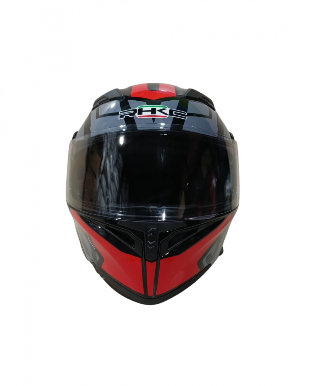 Kc Çene Açılır Vizörlü Kask Siyah,kırmızı,gri