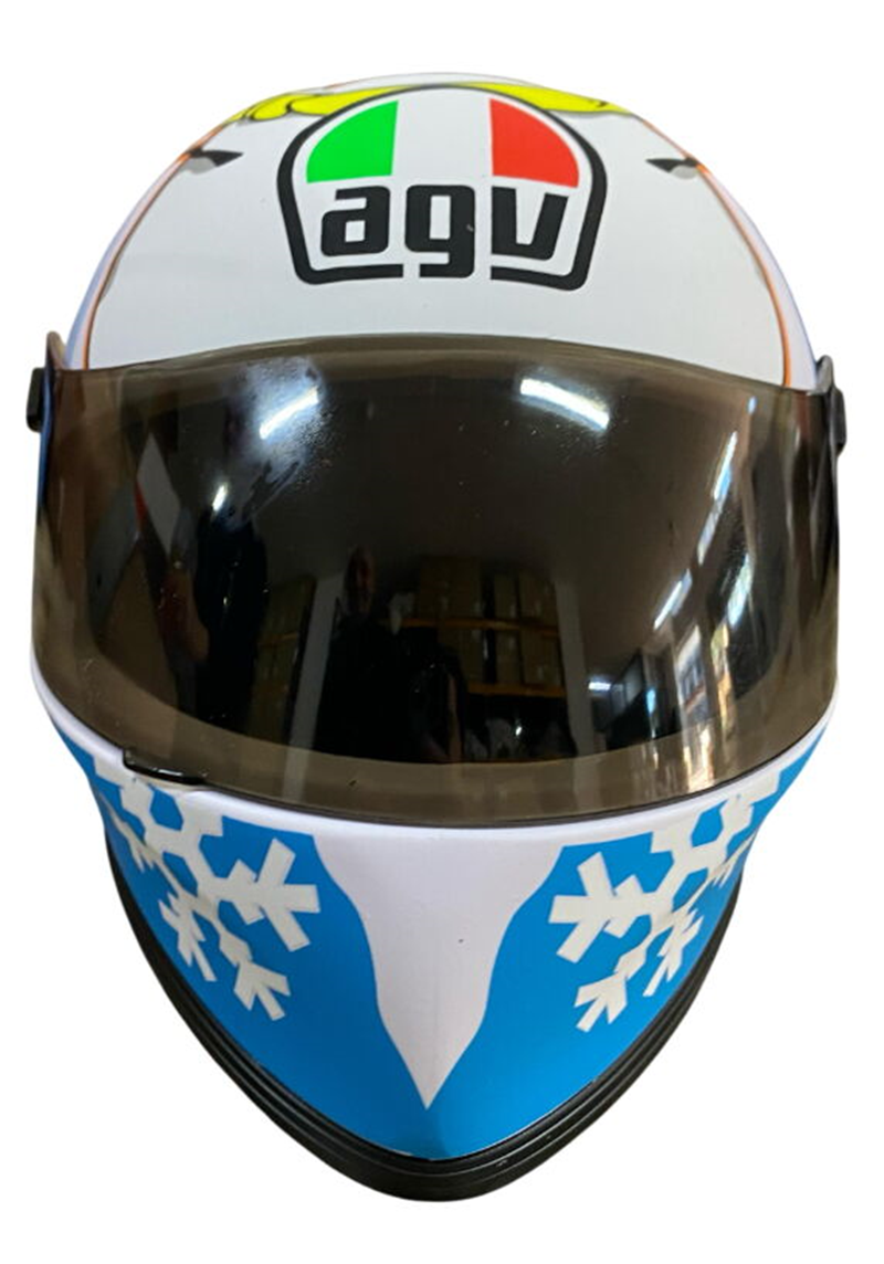 Kedi Kaskı Beyaz Agv