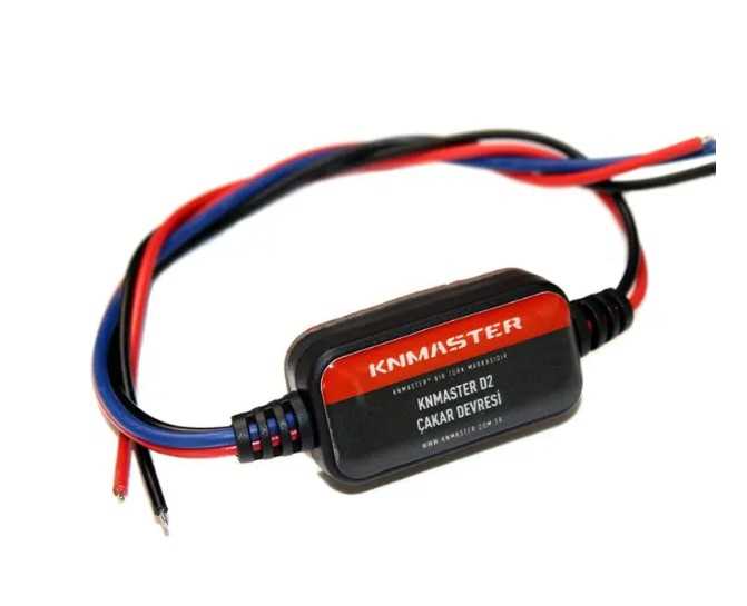 (knmaster) D2 Motosiklet Arka Stop Uçak Kanadı Animasyonlu Çakar Devresi
