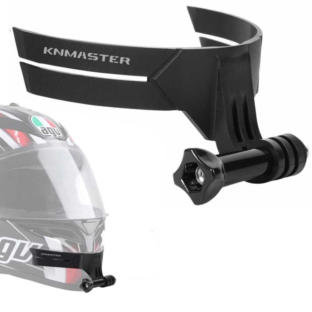 (knmaster) Hc-20 Motosiklet Kask Çene Yapıştırıcılı Telefon Ve Aksiyon Kamera Tutucu Full Set