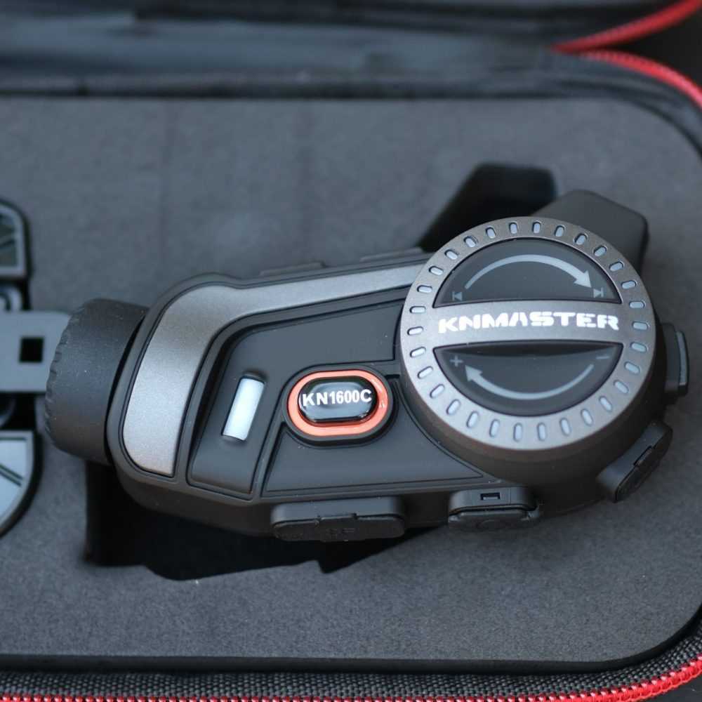 (knmaster) Kn1600c Pro Kameralı Motosiklet Bluetooth Intercom Kulaklık Seti