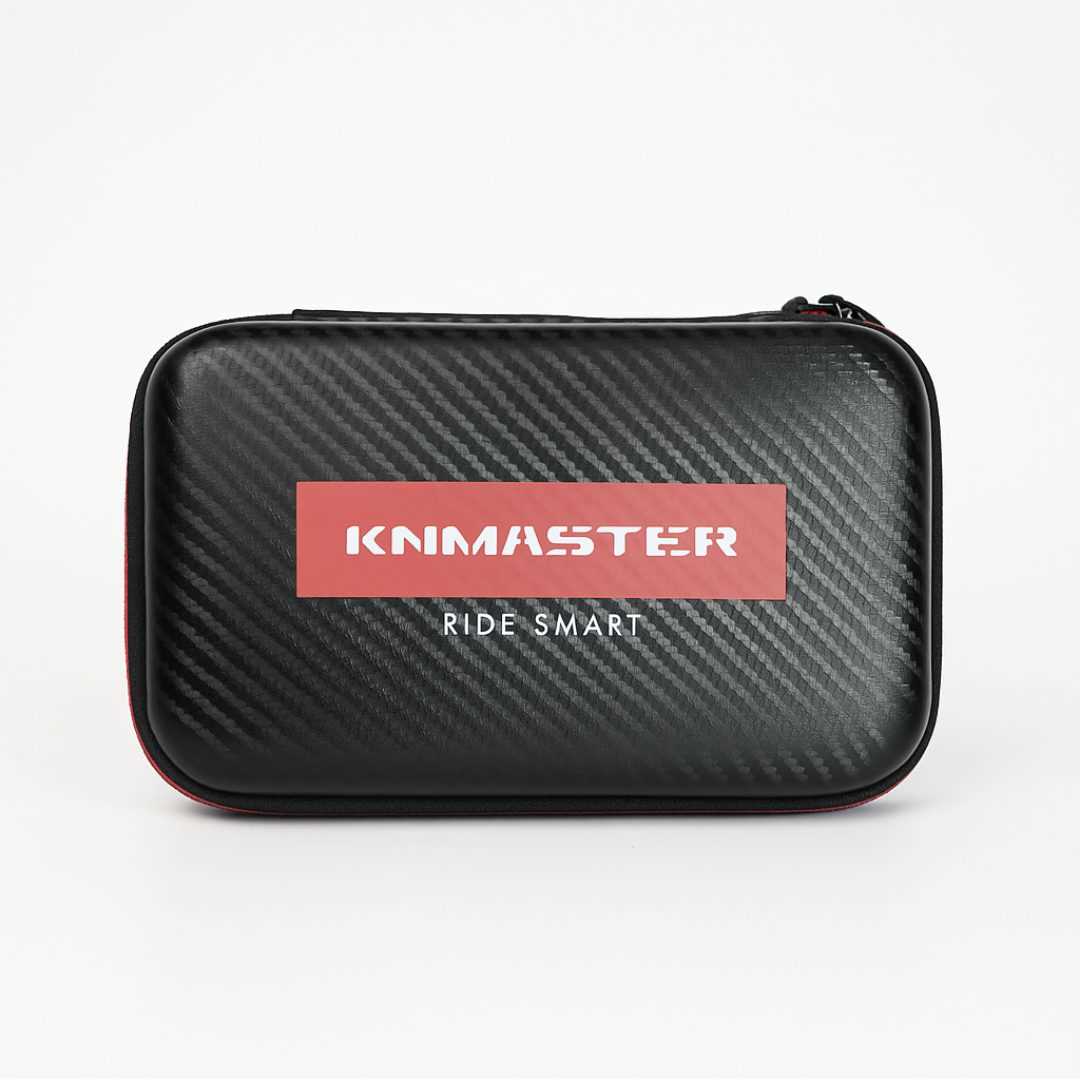 (knmaster) Kn6100 Pro Motosiklet Kask (interkom) Seti-karbon Siyah