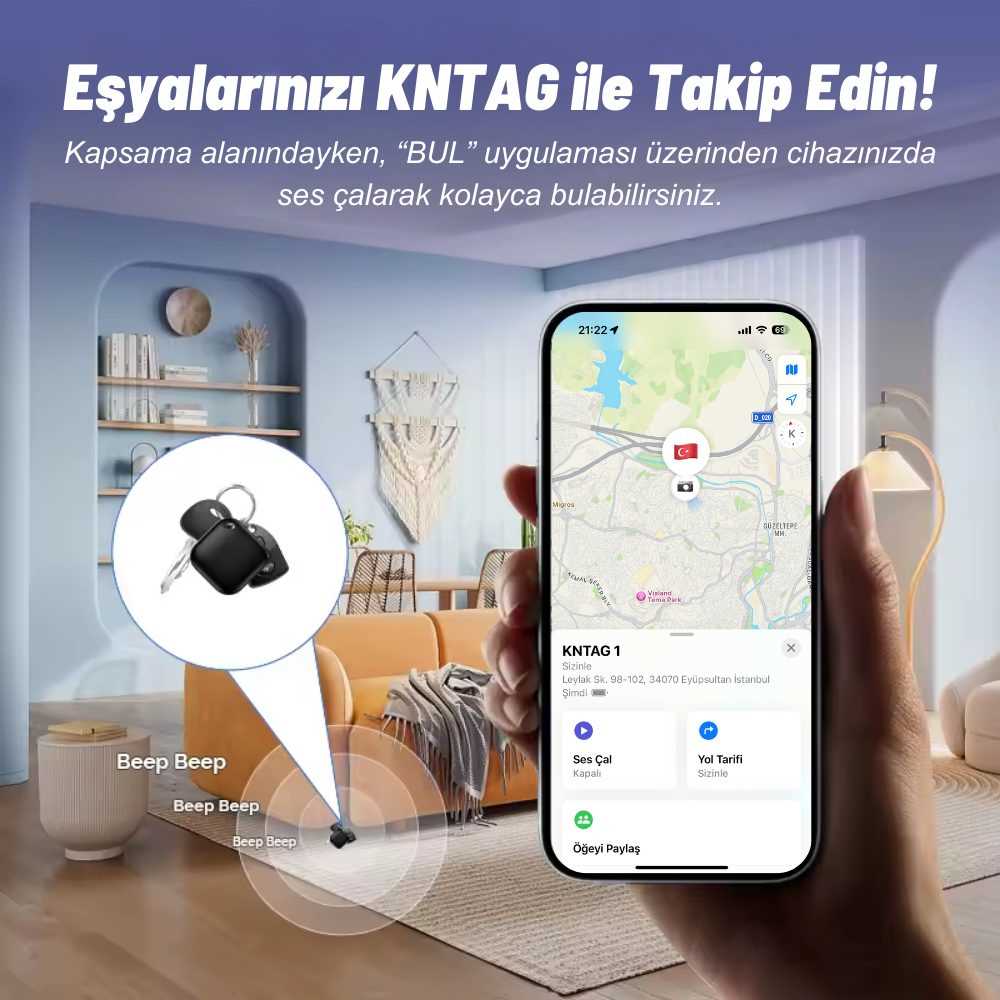 (knmaster) Kntag 1 – Akıllı Takip Cihazı
