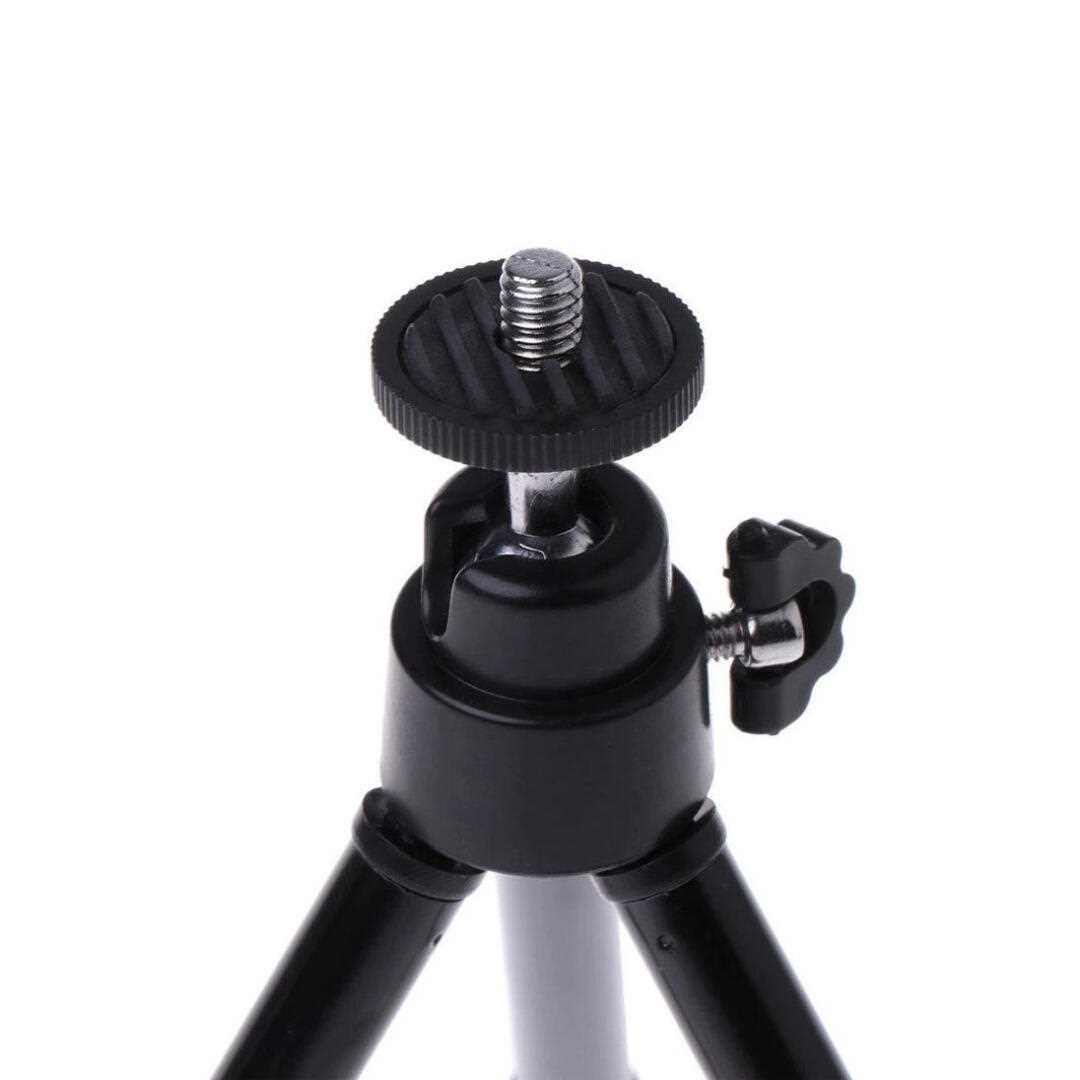 Knmaster Mini Portatif Taşınabilir Alüminyum Tripod Siyah