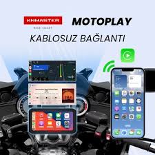 (knmaster) Motoplay 2000 – 6.25” 2k Çift Kameralı Kablosuz Carplay & Android Auto Destekli Motosiklet Multimedya Ekranı