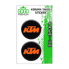 Ktm Koruma Takozu 4x4 (2'li) Damla Sticker Seti