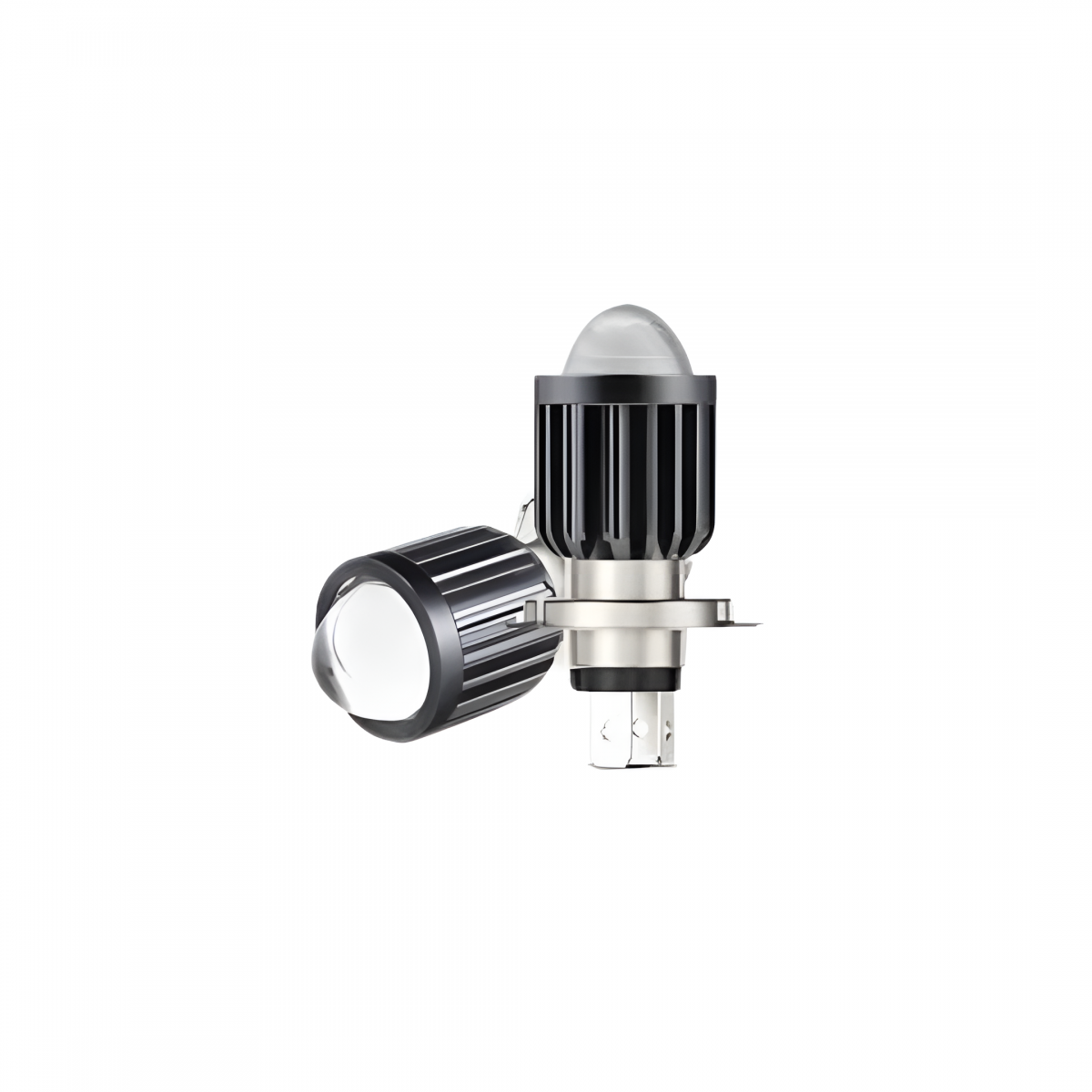 Led Far Ampulü Mercekli H4 Beyaz
