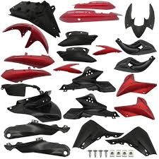 Mondial Drift L 125 Grenaj Ve Kaporta Seti (kırmızı) Komple (35 Parça)