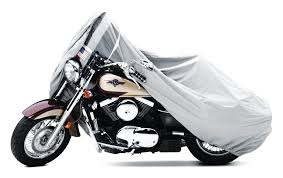 Motosiklet Branda – Çift Katlı, Kalın Kumaş, Alt Sıkma Kemerli