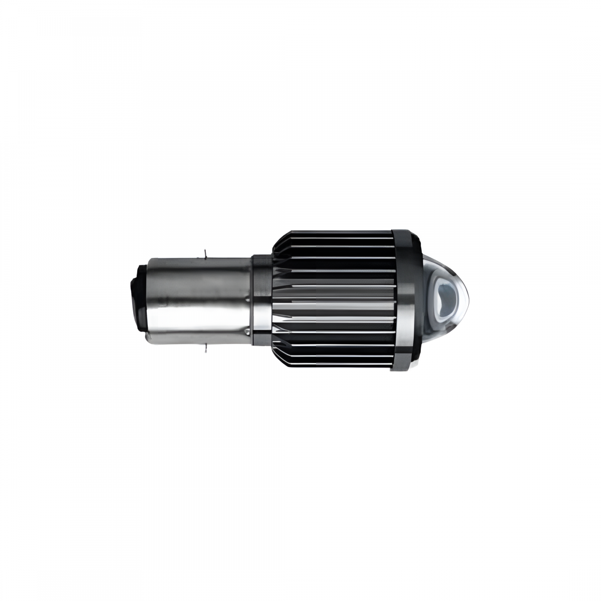 Motosiklet Far Ampulü Armut Çift Duy Mercek Beyaz Led Bosch Tip