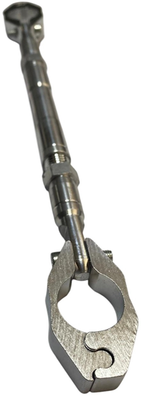 Motosiklet Gidon Bar Kelepçeli Gümüş Motosiklet Gidon Bar Kelepçeli Gümüş