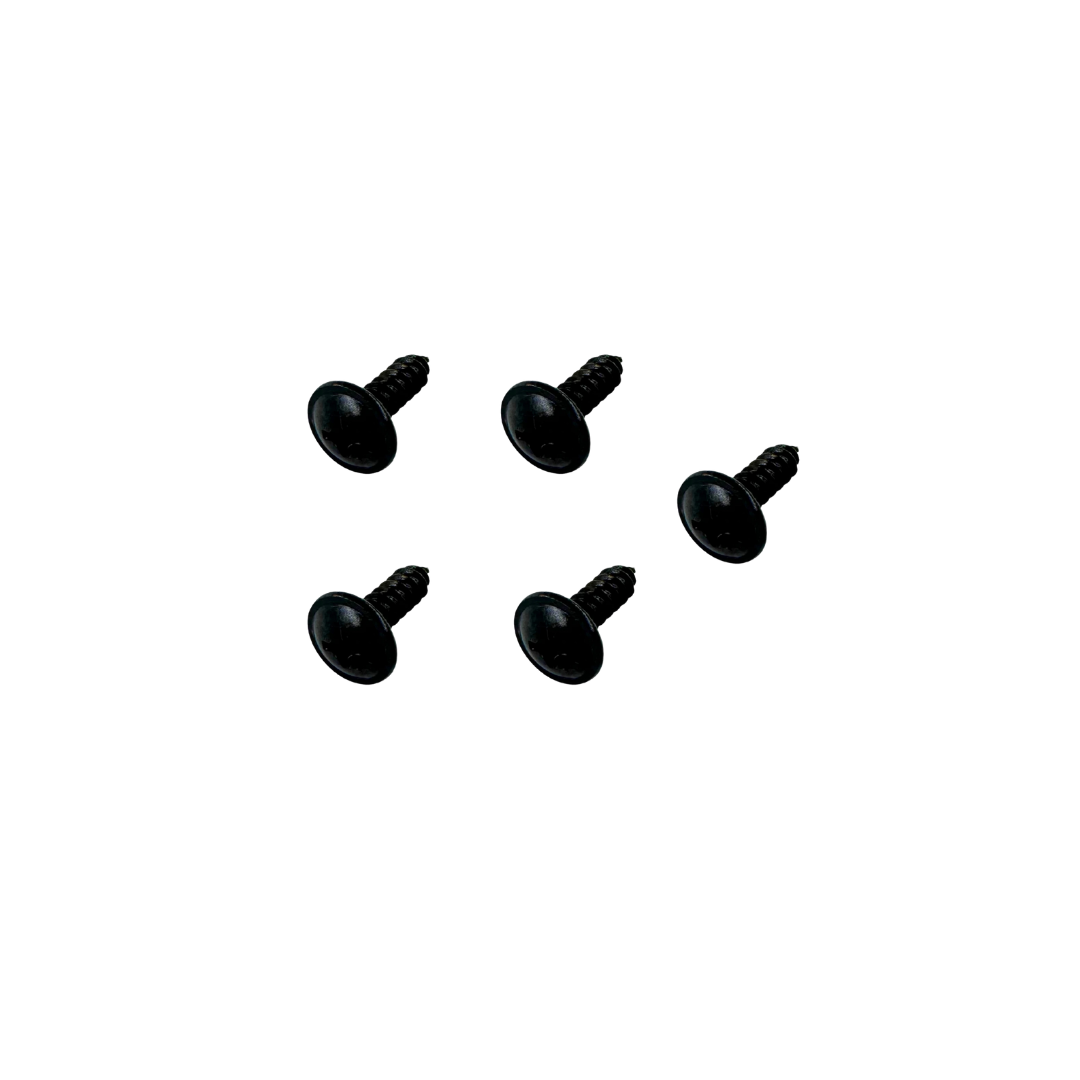 Motosiklet Kaporta Vidası 4 X 2 *16 Pullu Siyah 5 (adet)