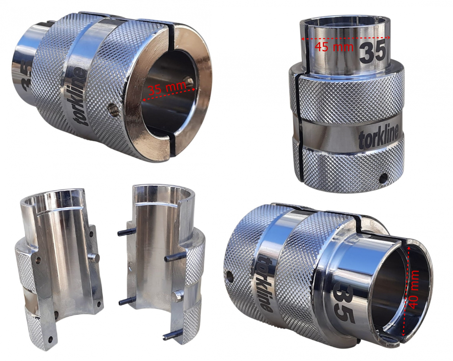 Motosiklet Keçe Takma Aparatı 35-46 Mm