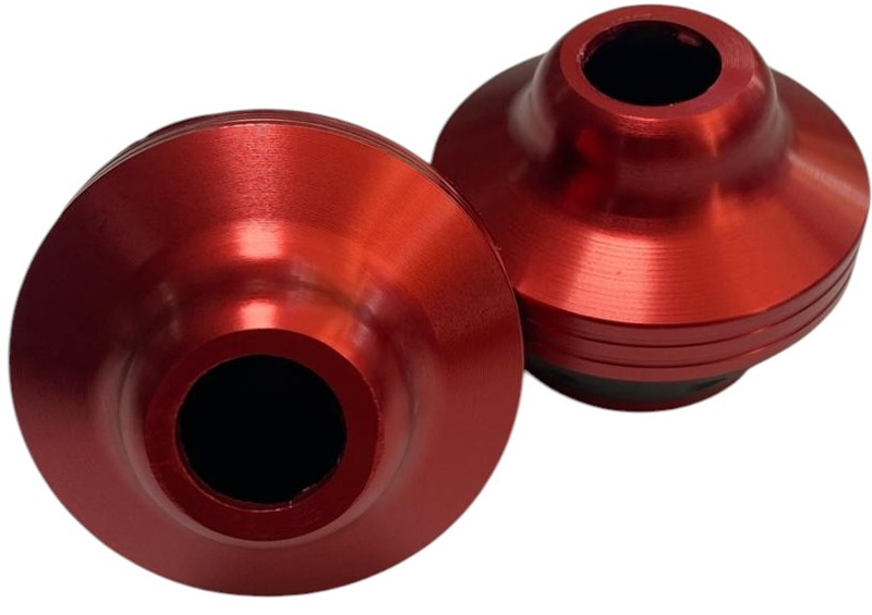 Universal Motosiklet Ön (aks) Teker Koruma Takozu Seti Renkli Red (kırmızı) 2'li Universal Motosiklet Ön (aks) Teker Koruma Takozu Seti Renkli Red (kırmızı) 2'li