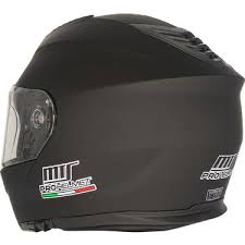 Mt Helmet M-966 Mat Black Çene Açılır Kask – Güneş Vizörlü, Ce