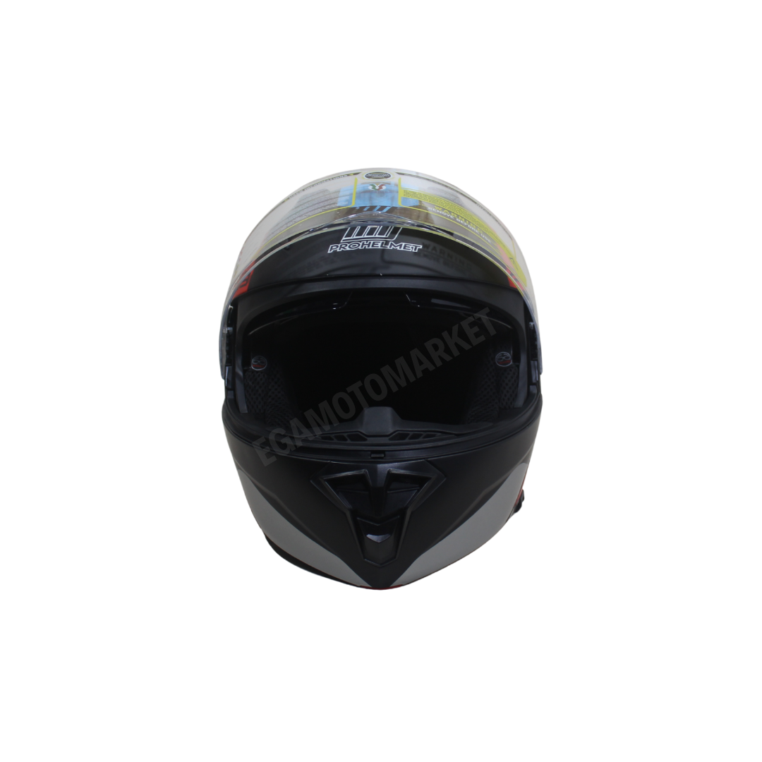 Mt Helmet M-966 Wx89 Çene Açılır Kask Matt Black – Güneş Vizörlü, Ce