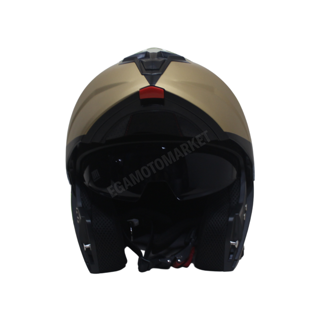 Mt Helmet M-966 Wx92 Çene Açılır Kask – Güneş Vizörlü, Ce, Abs