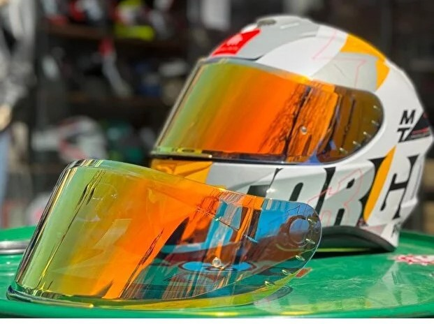 Mt V14 Targo Kask Camı (gold)