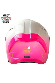 Mts X340 (sweet) Thunder Motosiklet Kaskı Spoiler Mod Güneş Vizörlü Full Face Kask