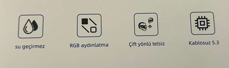 Nero 02 Max Bluetooth Kulaklık (intercom)