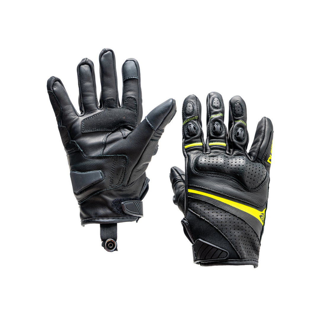 Nukro Mercury Deri Eldiven Sarı (m) Beden Ce En 13594 Sertifikalı Koruma Bay / Bayan