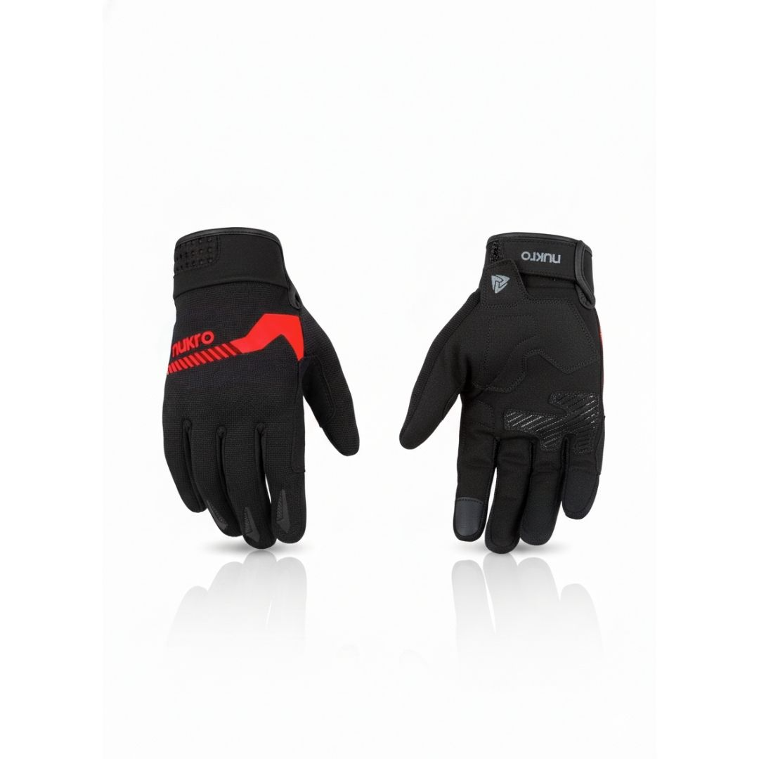 Nukro Trego Yazlık Eldiven - Kırmızı (s) Beden Ce En 13594 Sertifikalı Koruma Bay / Bayan