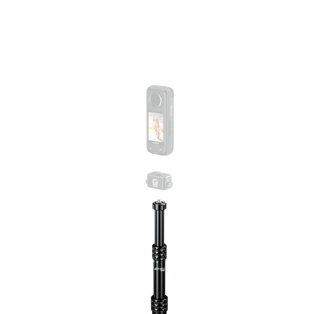 Nukrotech (qg-2) Motosiklet 360 Aksiyon Kamera Çubuğu
