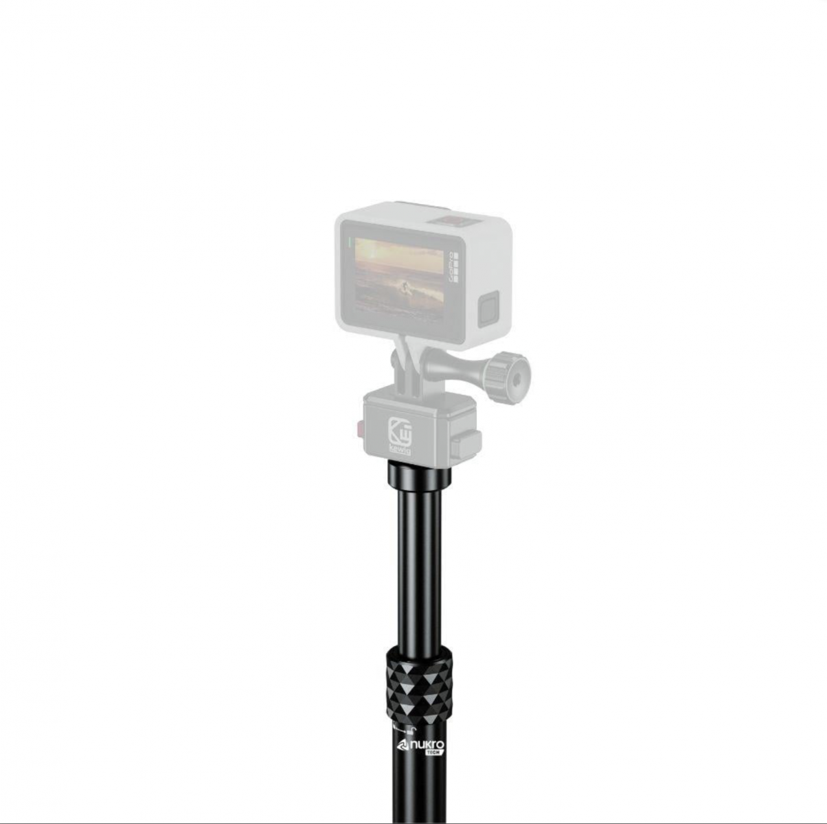 Nukrotech (qg-2) Motosiklet 360 Aksiyon Kamera Çubuğu
