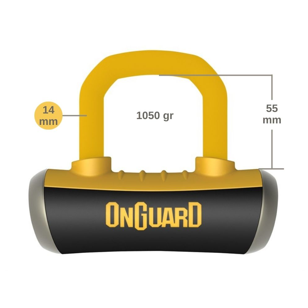 Onguard Boxxer Disk Kilidi 8048c 14mm