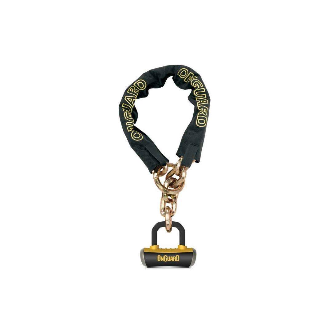 Onguard Mastiff Zincir Ve 14mm Boxxer Kilit 8019 Lpx 130cmx10mm