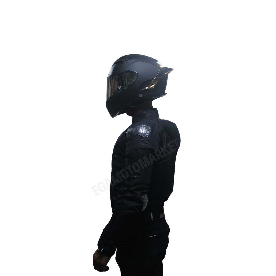 Prosev 195 Gp Knight Motosiklet Montu – Ce Koruma, Hörgüçlü, Deri Detaylı, 4 Mevsim