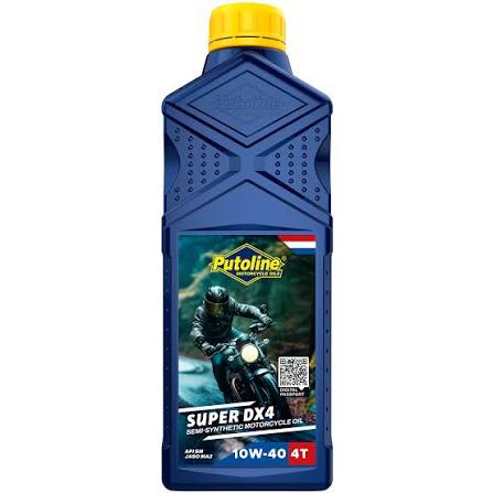 Putoline Super Dx4 10w-40 (yarı Sentetik) Motosiklet Yağı (1 Litre)