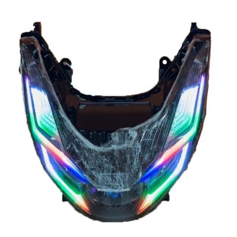 (rgb) Ön Far Komple (bluetooth) - Honda Pcx 125 (2021-2024) (rgb) Ön Far Komple (bluetooth) - Honda Pcx 125 (2021-2024)
