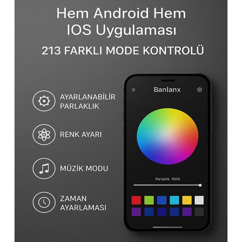 (rgb) Ön Far Komple (bluetooth) - Honda Pcx 125 (2021-2024) (rgb) Ön Far Komple (bluetooth) - Honda Pcx 125 (2021-2024)