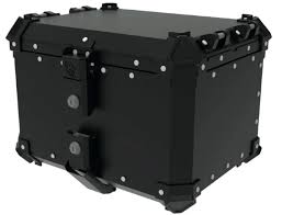 38l Adventure Alüminyum Motosiklet Top Case Siyah – Universal Arka Çanta