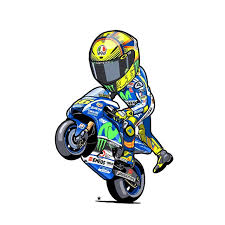 72 X 100 Mm 10'lu Tek Teker Motosiklet Stickeri Movistar