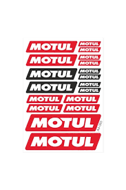 A4 Sticker Seti Motul