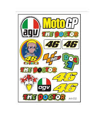 Agv Moto Gp The Doctor Sticker