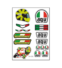 Agv Yeşil Tyres Made İn İtaly Sticker