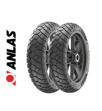 Altai Carrier 125 Pro Ön Ve Arka Lastik Takım Anlas Sc 500 Winter Grip Scooter Kış Lastiği (90/90-12), (3.50-10)