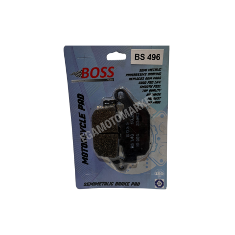Arka Fren Balatası Boss – Honda Cb500f Cb650r Cbr250r Cbr650r Nc700 Nc750 Xadv | Kawasaki Z800 Z900 Versys 650 | Suzuki Gsx-r250 Sv650
