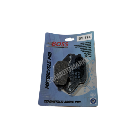 Arka Fren Balatası Boss - Honda Cbf 500 600 1000, Cbr 600f Africa Twin Crf 1000l Suzuki Dl 650, Yamaha Fz6 Mt07 Mt09 Tracer 700 Tracer 900