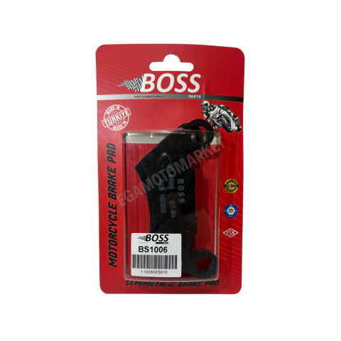 Arka Fren Balatası Boss Rks Vieste 249 - Mondial Ressivo 250 - Yüksek Performanslı Ve Dayanıklı