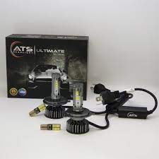 Ats Headlight Ultımat İnce 4 Led 60w/12800lm Ampul Adet H4