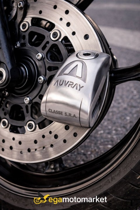 Auvray B-lock 10 Çelik Alarmlı Disk Kilidi 10 Mm 120db Sra