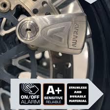 Auvray B-lock 14 Çelik Alarmlı Disk Kilidi 14 Mm 120db Sra