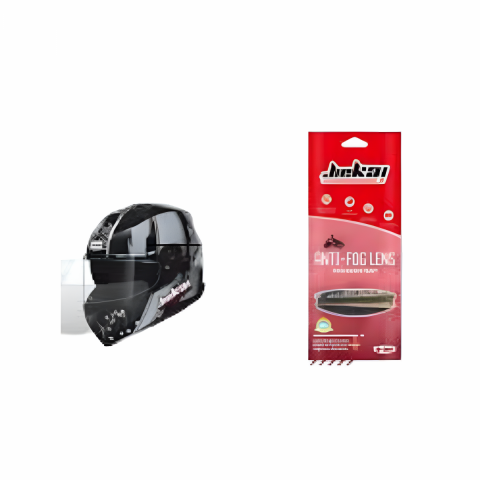 B-001 Kask Buğu Buhar Önleyici Pinlock [bugu] Üniversal – Tüm Kasklarla Uyumludur, Net Görüş Sağlar