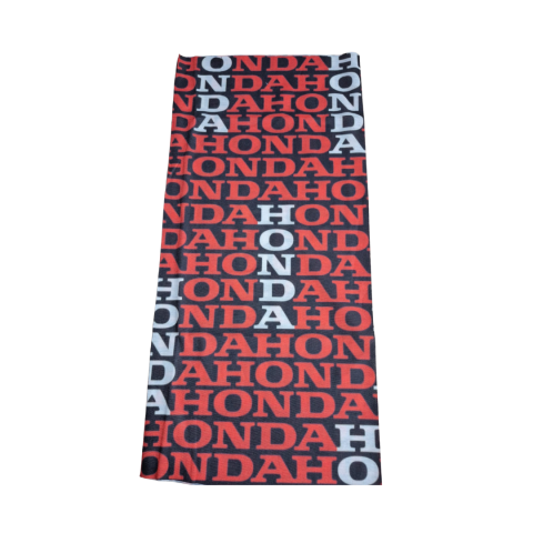 Baff Boyunluk Desen Red Black Honda 2